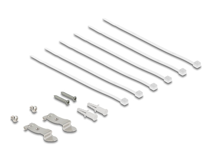 פאץ' פאנל ריק מבית Delock גרמניה מתאים להתקנת מודולי Keystone RJ45 בדרך קלה