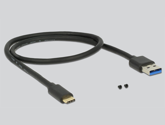 מארז חיצוני USB-3.1 Gen2 לדיסק קשיח SATA HDD/SSD מארז חיצוני USB 3.1 10Gbps עבור כונן דיסק 2.5″SATA HDD/SSD 3TB - delock.israel″ להרכבה קלה - delock.israel