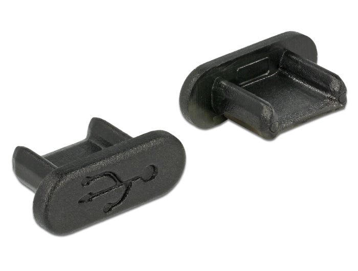 כיסוי נגד אבק ללא אחיזה לשקע USB 2.0 Micro-B - delock.israel