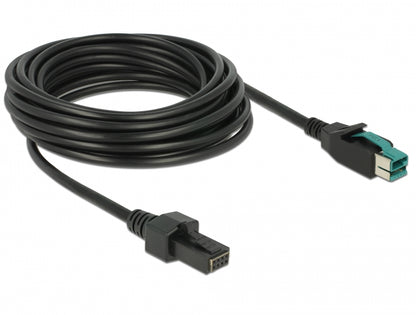 כבל USB עבור מדפסות קופה ומסופים תקע PoweredUSB 12V לתקע 2x4 פין - delock.israel