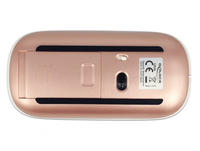 עכבר אופטי אלחוטי USB-A 2.4 GHz עם 3 לחצנים - delock.israel