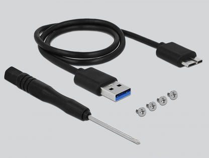 מארז חיצוני USB 3.0/SATA עבור כונן דיסק 2.5″SATA HDD/SSD 2TB - delock.israel