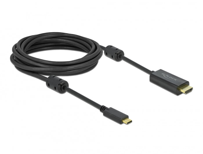 כבל תצוגה אקטיבי תקע USB-C לתקע HDMI 4K תומך 60 הרץ - delock.israel