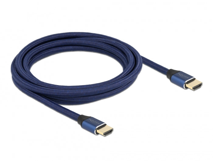 כבל HDMI 48 Gbps 8K Blue Certified ז/ז תומך 60 הרץ - delock.israel
