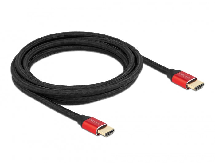 כבל HDMI 48 Gbps 8K Red Certified ז/ז תומך 60 הרץ - delock.israel