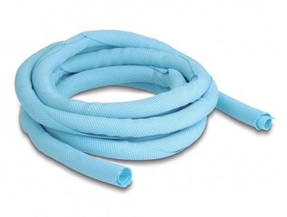 שרוול גמיש עם סגירה אוטומטית להגנת כבלים עמיד בטמפרטורה 50°C- עד 150°C צבע כחול - delock.israel