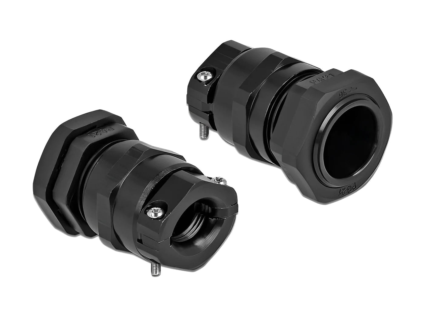 מוביל כבלים PG21 עם הגנת מתיחה אטום נגד מים IP68 - delock.israel