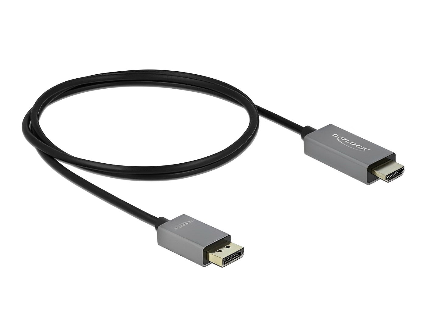 כבל DisplayPort 1.4 4K HDR אקטיבי לחיבור מסך HDMI ז/ז תומך 60 הרץ - delock.israel