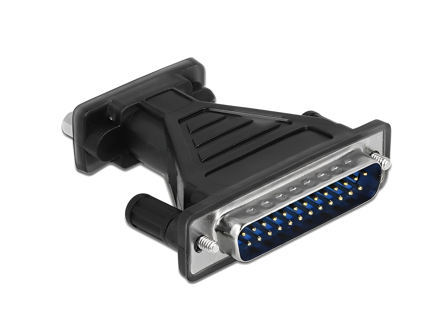 ממיר USB לתקע DB9 Serial RS-232 כולל מתאם DB25 צ'יפ FTDI אורך 1.8 מטר - delock.israel