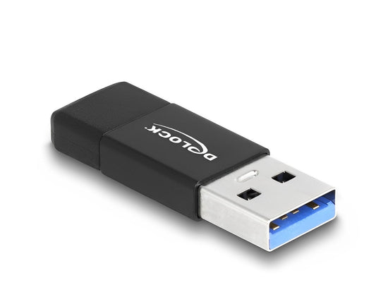 מתאם אקטיבי USB 3.2 Gen 2 תקע USB-A לשקע USB-C צ'יפ VIA - delock.israel