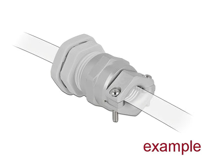 מוביל כבלים PG29 עם הגנת מתיחה אטום נגד מים IP68 - delock.israel