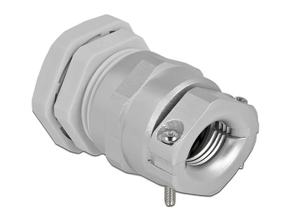 מוביל כבלים PG21 עם הגנת מתיחה אטום נגד מים IP68 - delock.israel