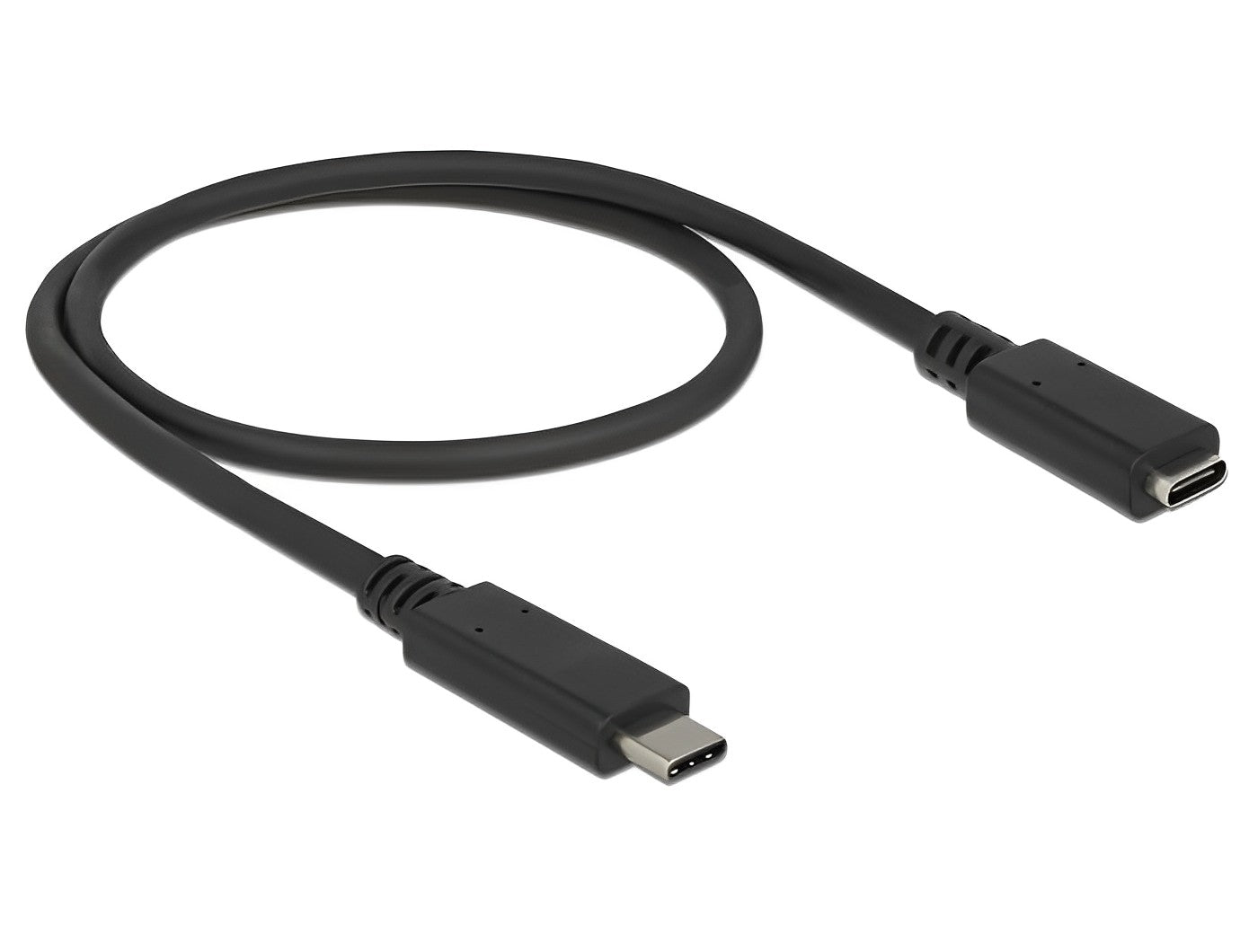כבל מאריך USB-C 4K 10Gbps ז/נ תומך PD 60 W - delock.israel