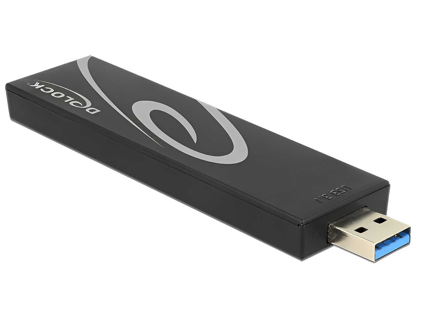 מארז חיצוני USB-A 3.1 Gen2 לכונן M.2 SATA SSD - delock.israel
