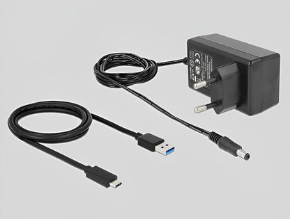 מפצל מקצועי USB-C 3.1 Gen 2 10Gbps אקטיבי עם 4 יציאות USB - delock.israel