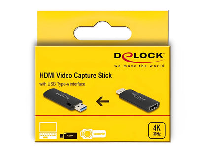 לכידת וידאו HDMI 4K בחיבור USB-A צ'יפ MS2109 - delock.israel