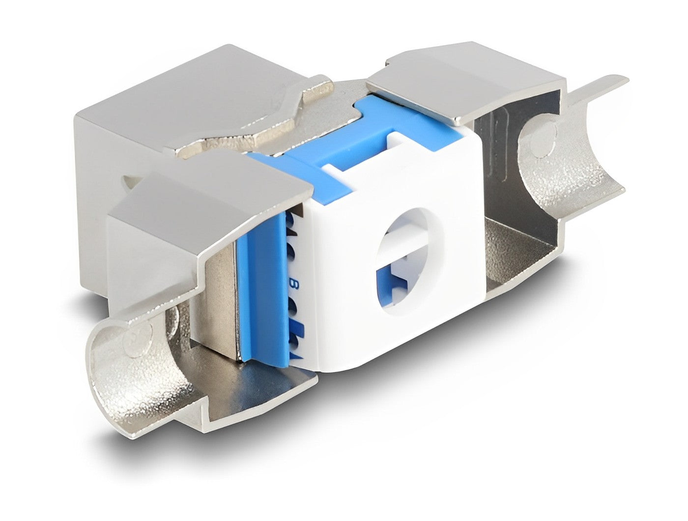 שקע קיסטון מסוכך RJ45 Cat.8.1 - delock.israel