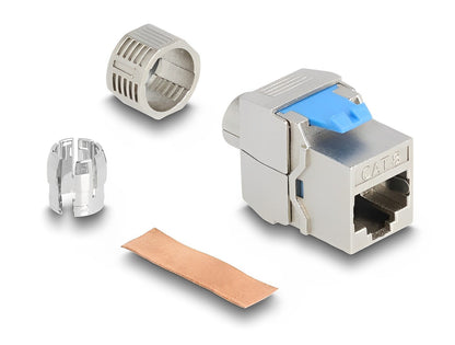 שקע קיסטון מסוכך RJ45 Cat.8.1 - delock.israel