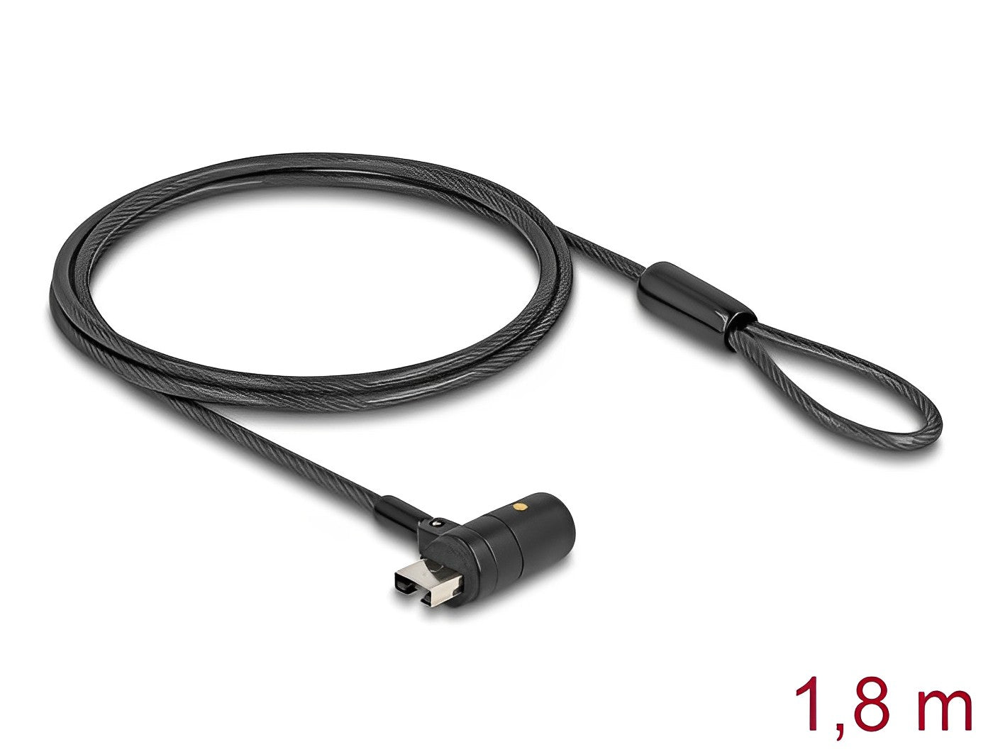 מנעול אבטחה Carbon למחשב נייד USB-A port עם נעילת מפתח - delock.israel