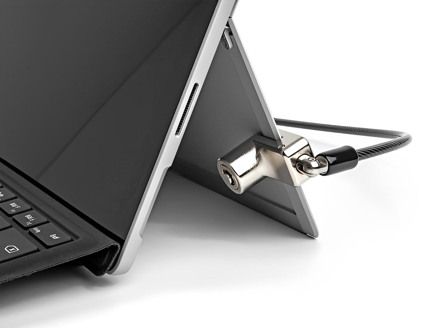 מנעול אבטחה Carbon למחשב נייד Microsoft Surface Series Pro & Go עם נעילת מפתח - delock.israel