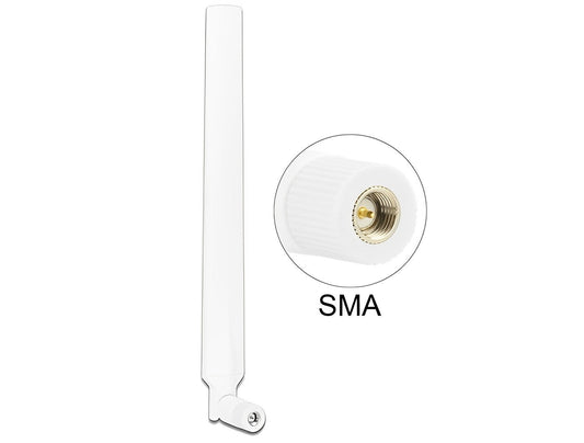 אנטנה כלל כיוונית LTE 0 - 4 dBi פנימית מחבר SMA plug - delock.israel