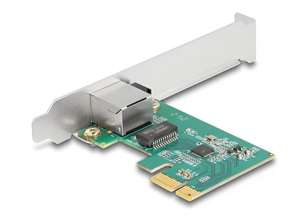 כרטיס רשת קווי PCI-E 2.5 Gigabit Low profile עם יציאת RJ45 צ'יפ RTL8125B - delock.israel