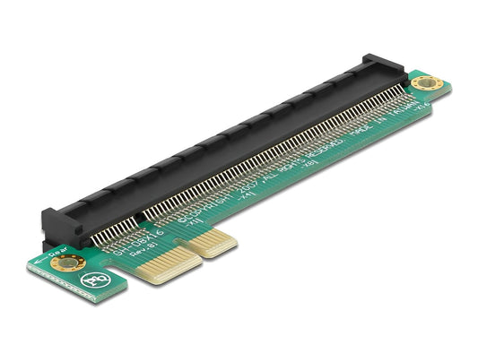 כרטיס הרחבה רייזר מסלוט PCIe x1 לסלוט PCIe x16 גובה 21 מ"מ - delock.israel