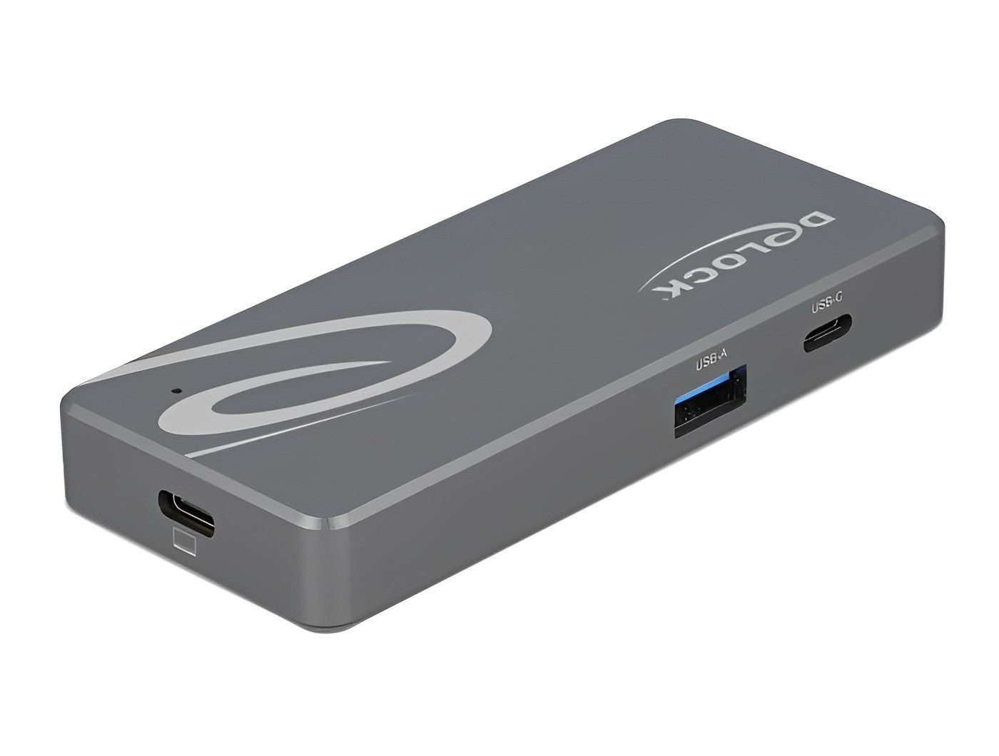 מפצל USB-C 3.2 Gen 1 5Gbps עם 2 יציאות USB-A/C וקורא כרטיסים - delock.israel