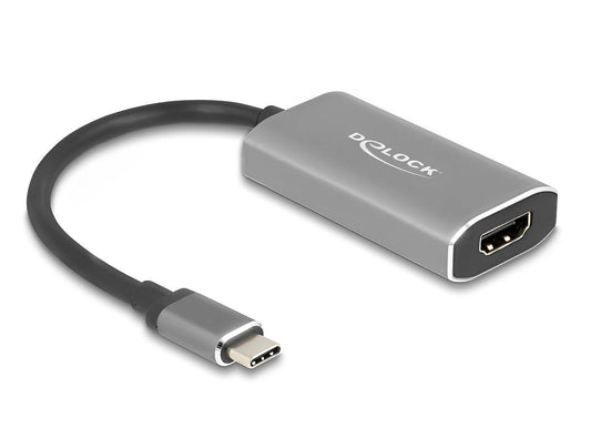 מתאם תצוגה USB-C לחיבור מסך HDMI 8K 60 Hz תומך HDR - delock.israel