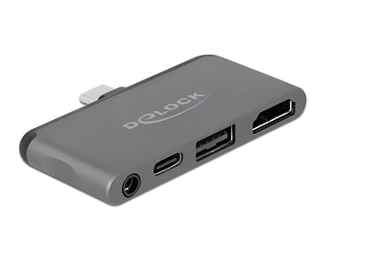 תחנת עגינה USB-C עבור iPad Pro עם חיבור למסכך HDMI 4K - delock.israel