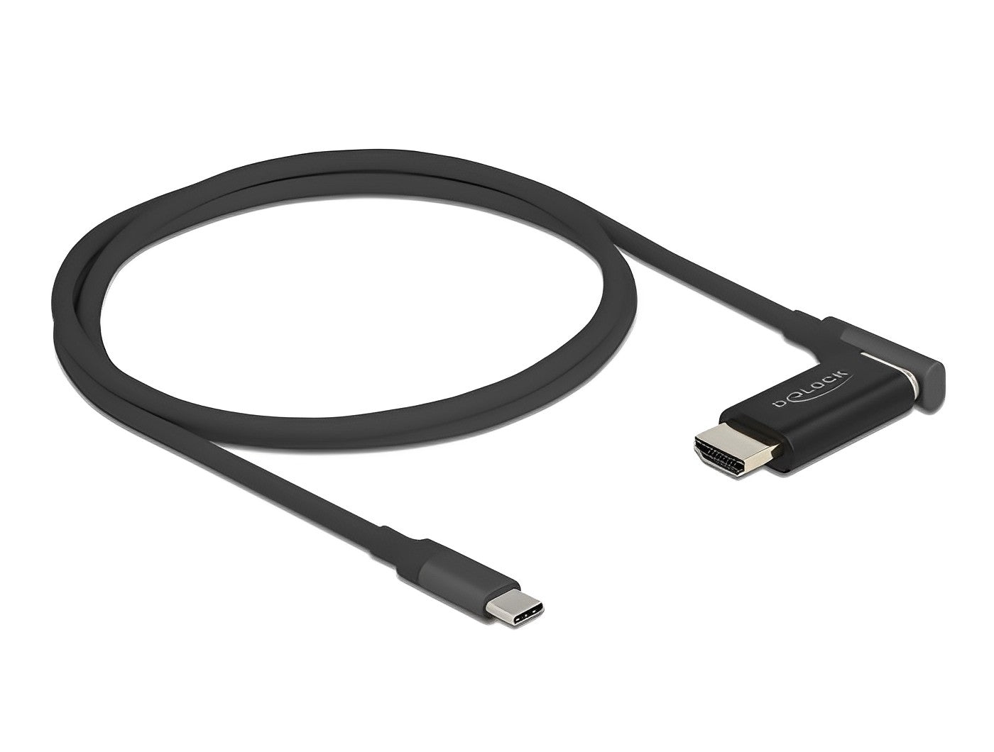 כבל תצוגה פריק תקע USB-C לתקע HDMI 4K תומך 60 הרץ - delock.israel