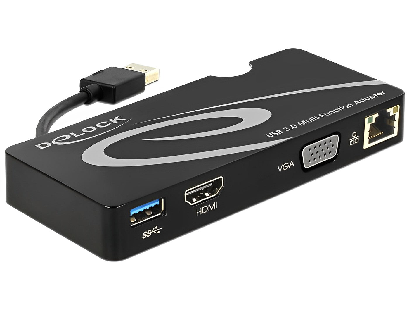 תחנת עגינה USB 3.0 למחשב נייד עם חיבור למסכך HDMI 1080P - delock.israel