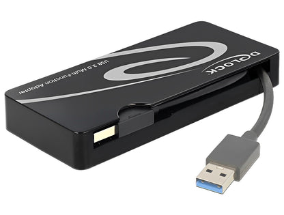 תחנת עגינה USB 3.0 למחשב נייד עם חיבור למסכך HDMI 1080P - delock.israel