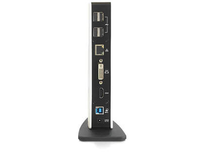 תחנת עגינה USB 3.0 למחשב נייד עם חיבור ל- 2 מסכים DVI / HDMI 1080p בו זמנית - delock.israel