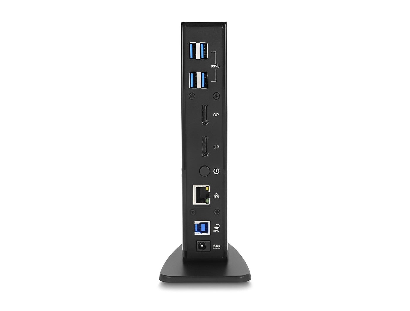 תחנת עגינה USB 3.2 Displaylink למחשב נייד עם חיבור ל- 2 מסכים DisplayPort 4K בו זמנית - delock.israel