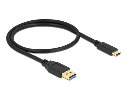 כבל USB 3.2 Gen 2 10Gbps תקע USB-A לתקע USB-C - delock.israel