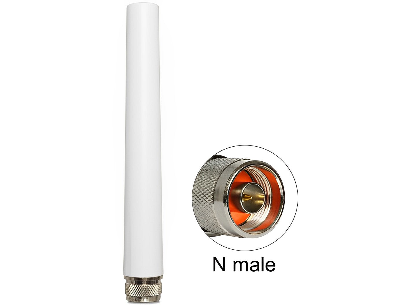 אנטנה כלל כיוונית WLAN 802.11 b/g/n 5 dBi חיצונית IP67 מחבר N plug - delock.israel